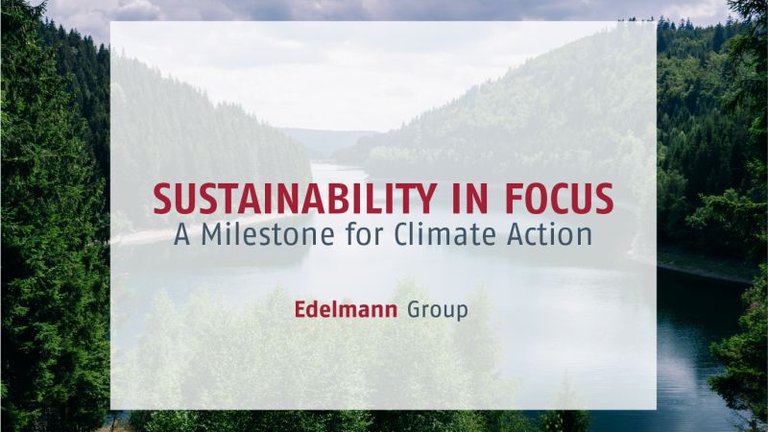 Sustainability in Focus
