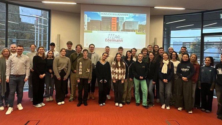 Visit from Munich University