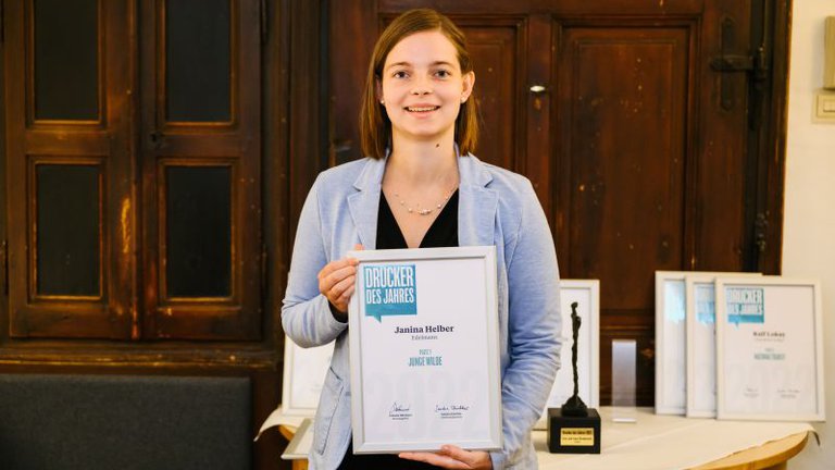 Drucker des Jahres in der Kategorie Junge Wilde - Janina Helber