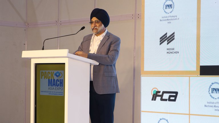 Seminar at the PackMach Asia Expo 2022 in Mumbai